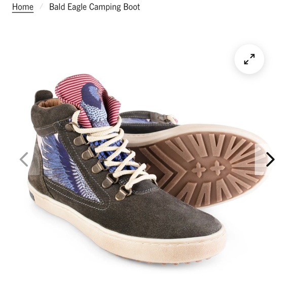 Inkkas Bald Eagle Camping Boot - worn twice! Smoke free home - Picture 2 of 8